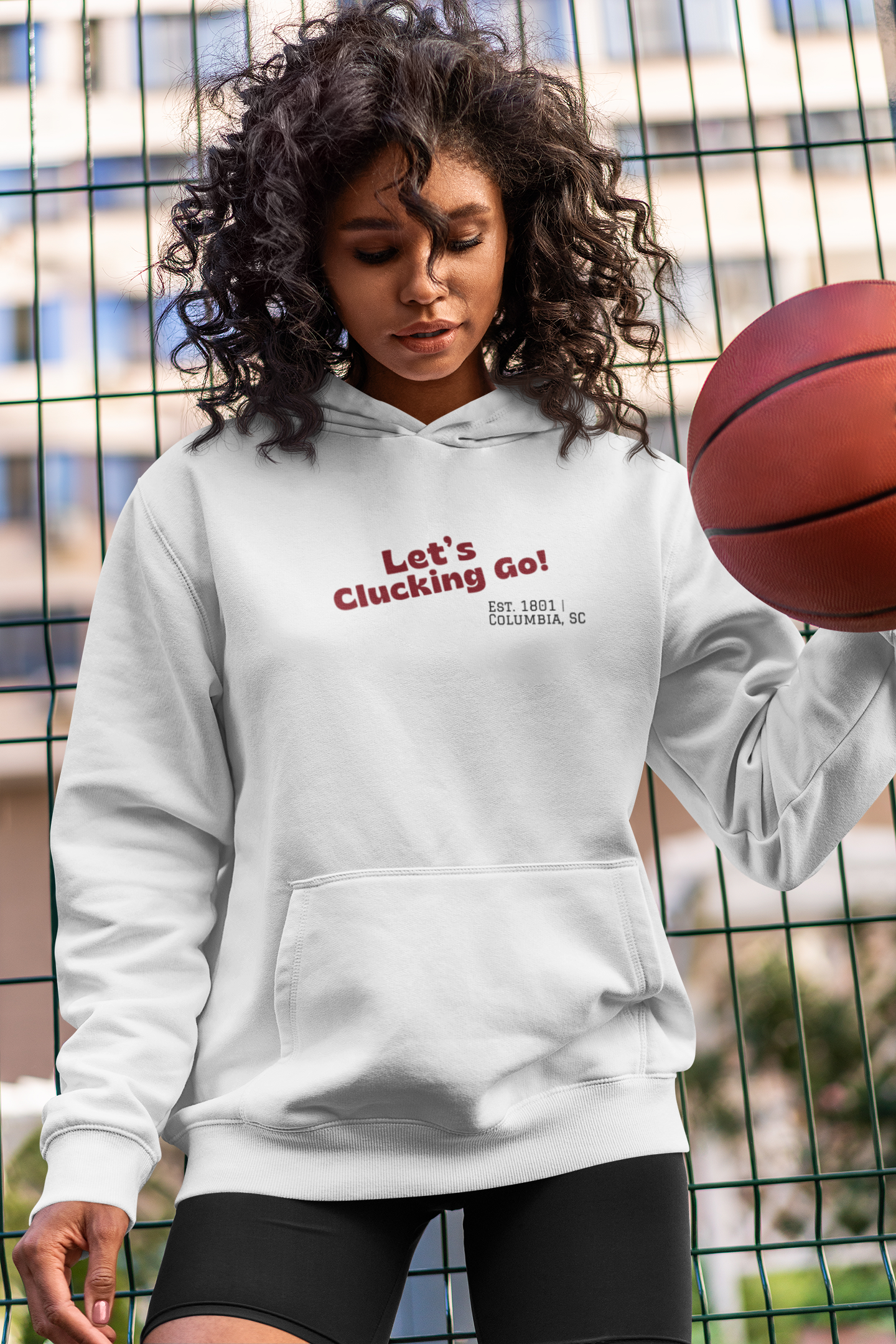 "Let's Clucking Go!" Hoodie Sweatshirt