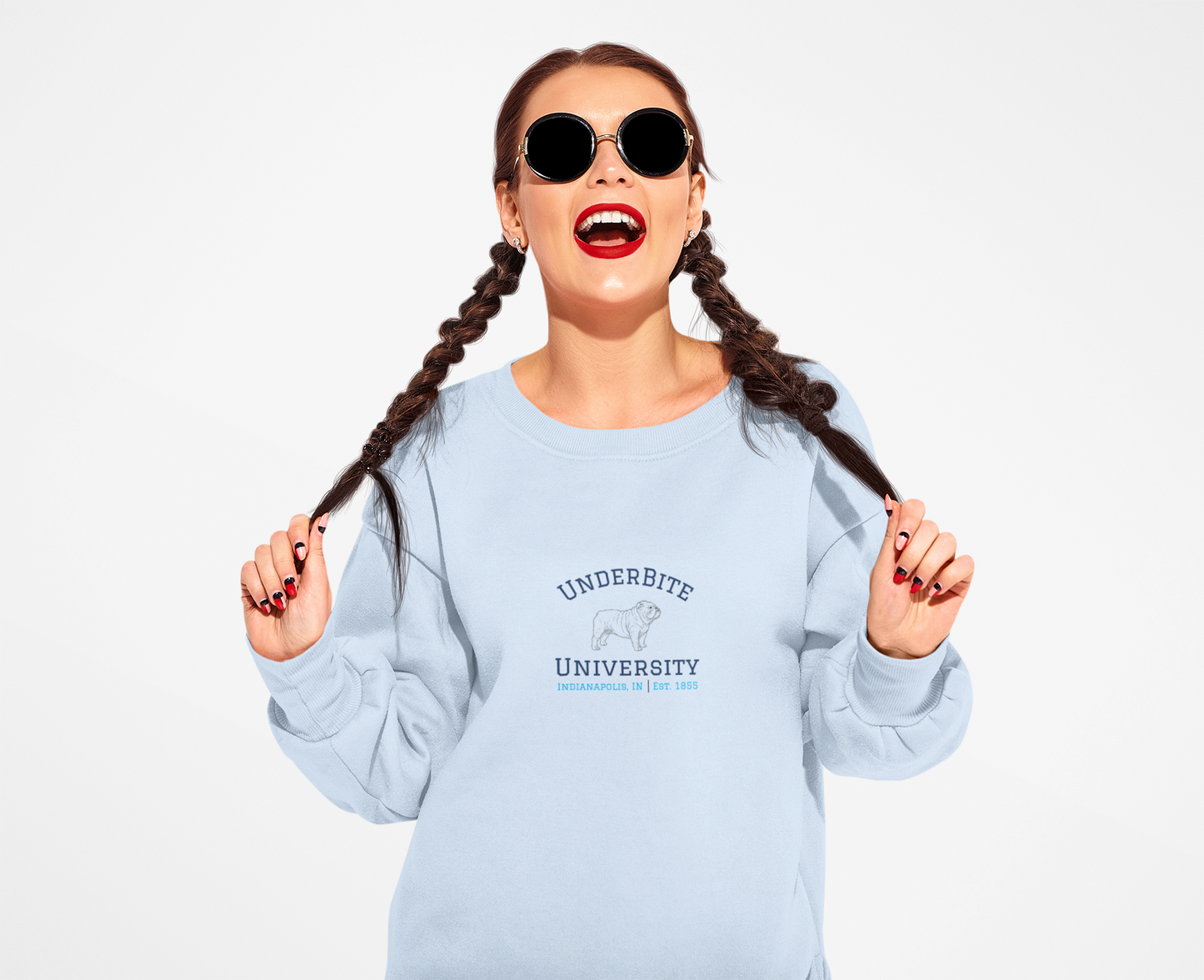 "underBite University" Crewneck Sweatshirt