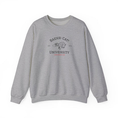 Baehr-Cat! University - Crewneck