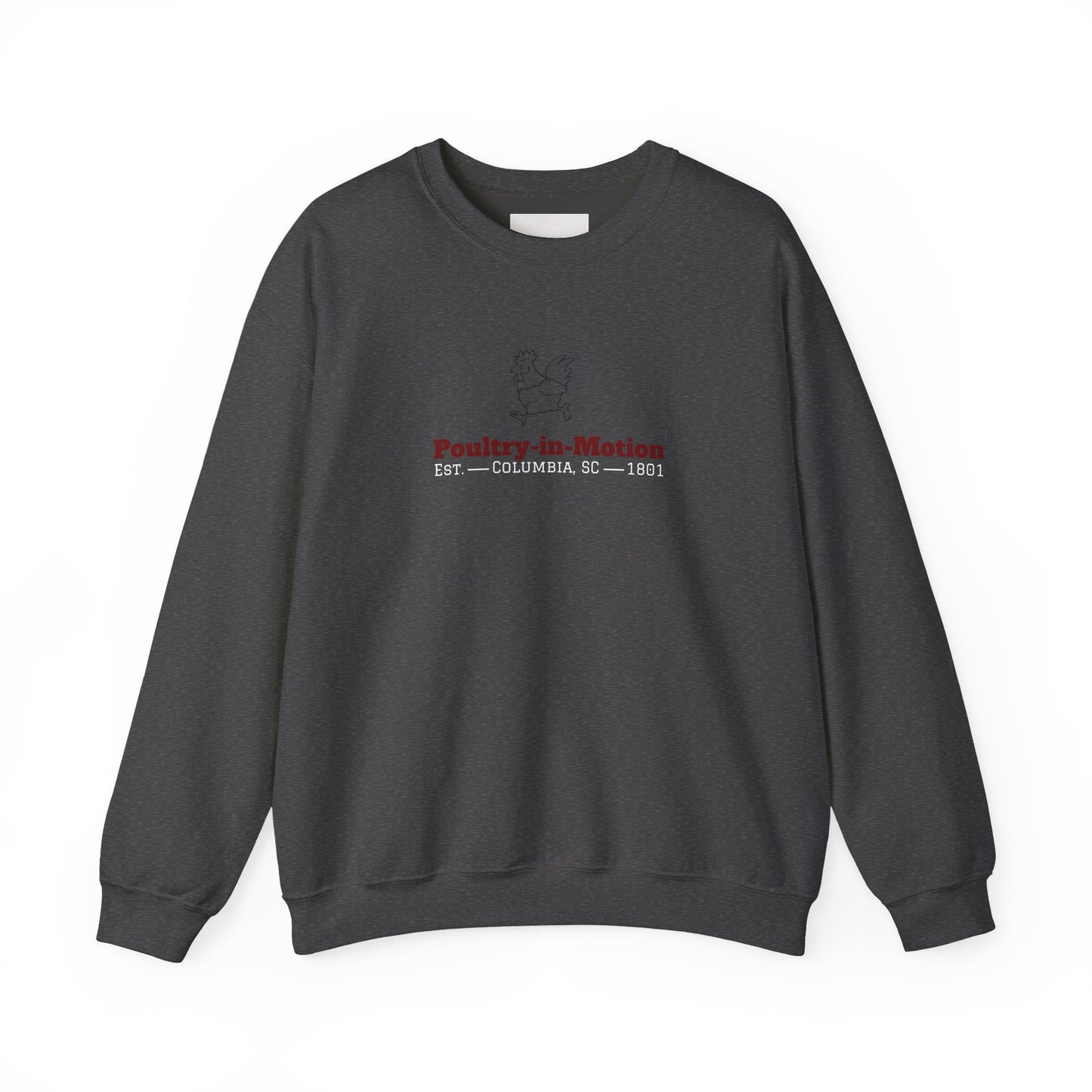 "poultry-in-motion" Crewneck Sweatshirt