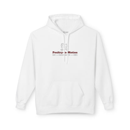 "poultry-in-motion" Hoodie Sweatshirt