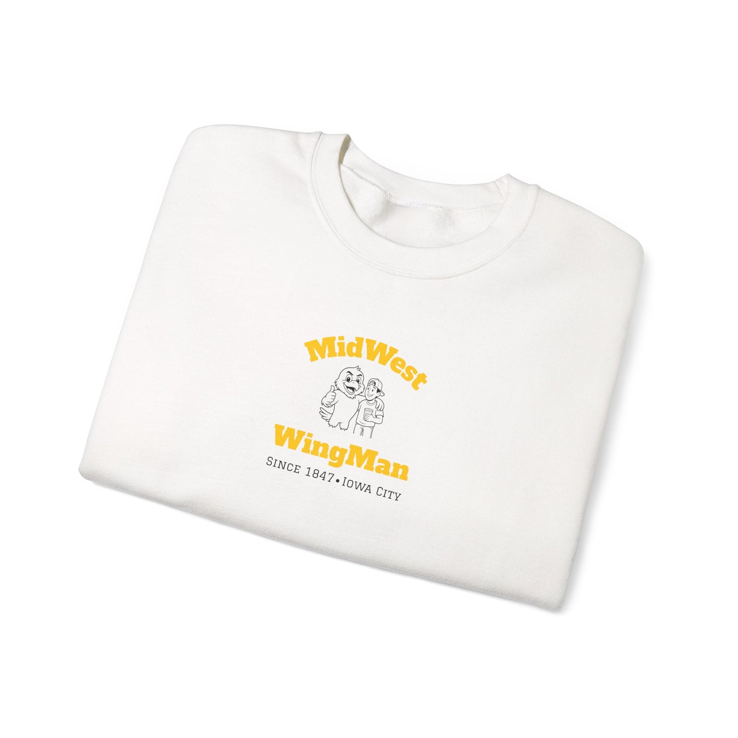 "midwest wingman" Crewneck Sweatshirt