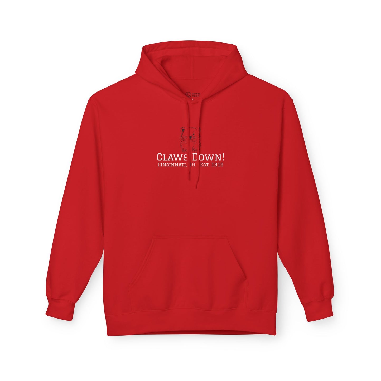 Claws Down! Cartoon - Hoodie