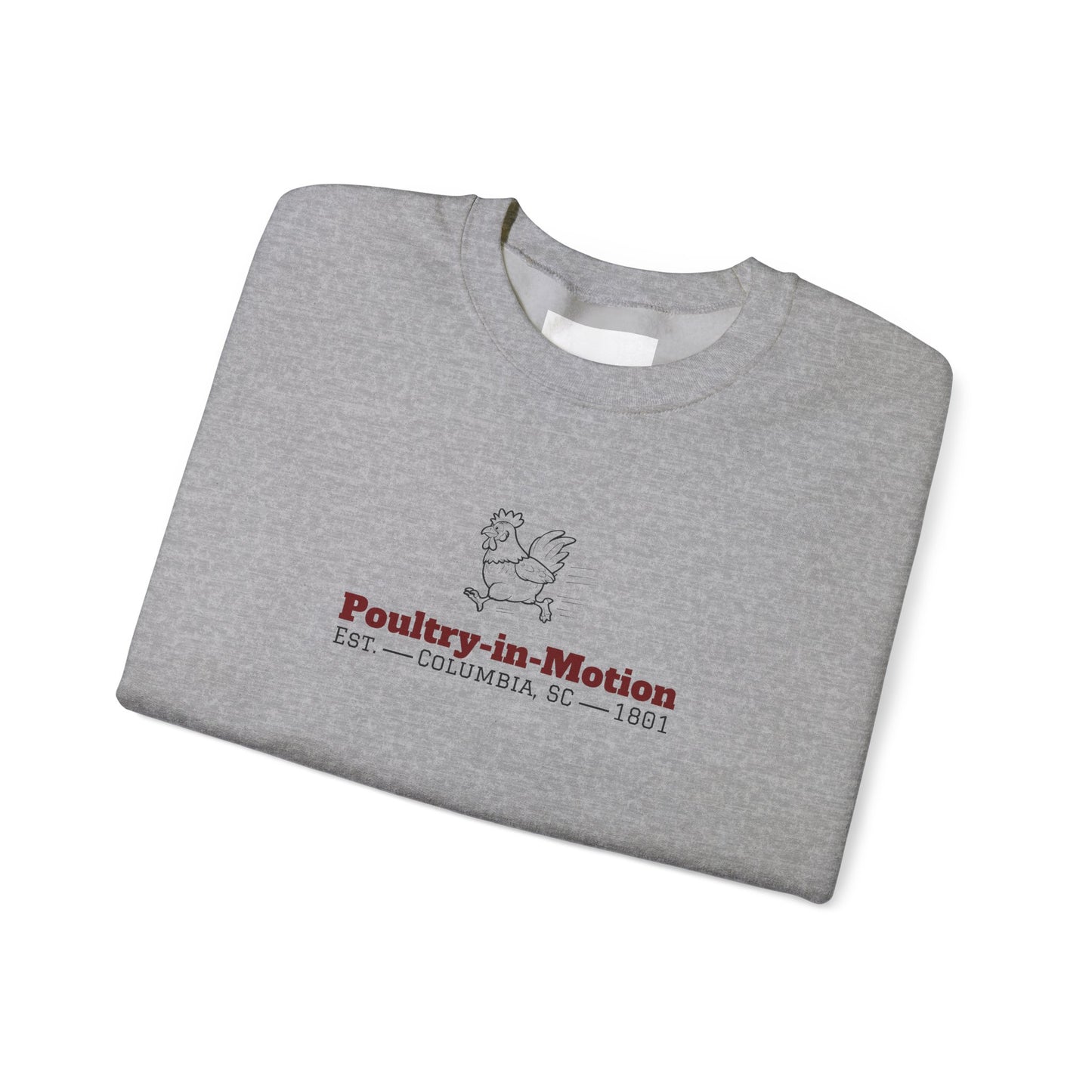 "poultry-in-motion" Crewneck Sweatshirt
