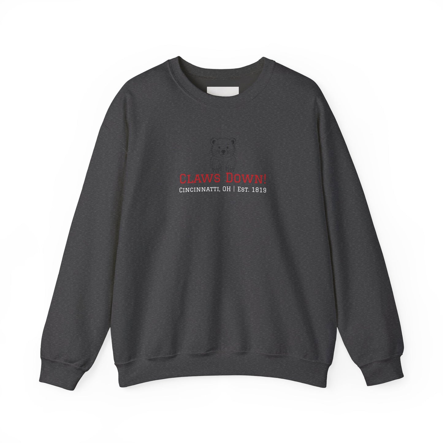 Claws Down! Cartoon - Crewneck