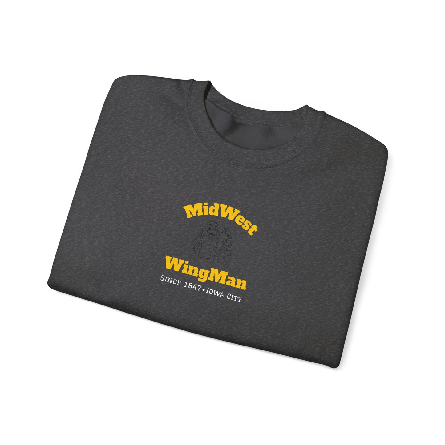 "midwest wingman" Crewneck Sweatshirt