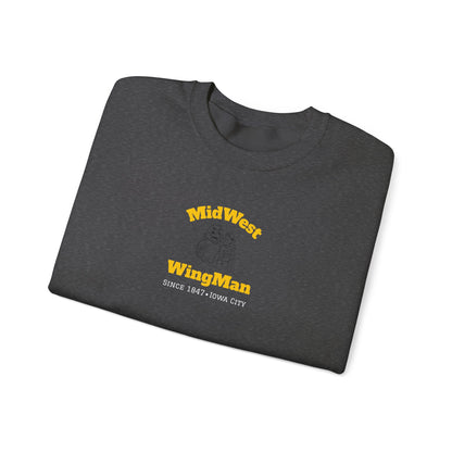 "midwest wingman" Crewneck Sweatshirt