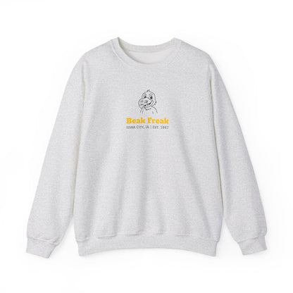 "beak freak" Crewneck Sweatshirt