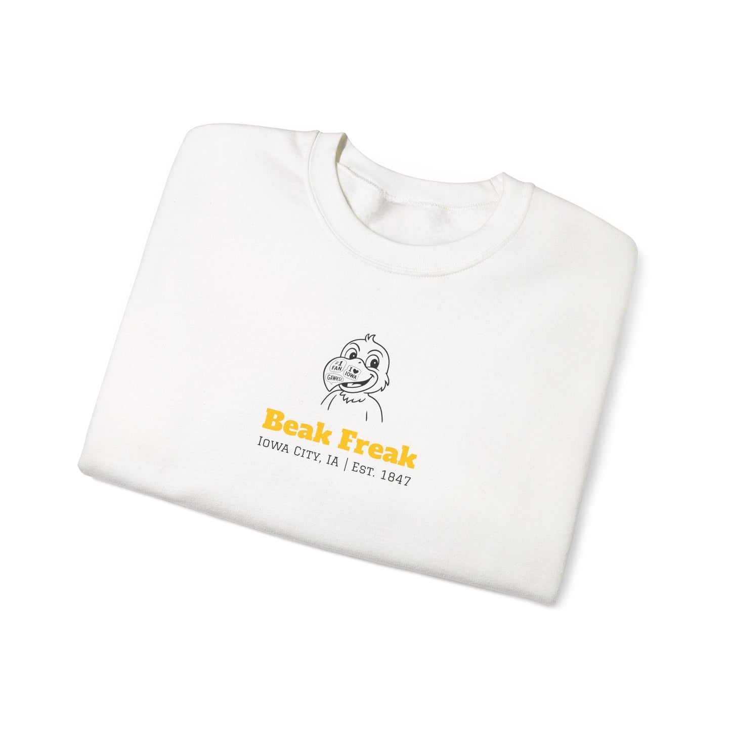 "beak freak" Crewneck Sweatshirt