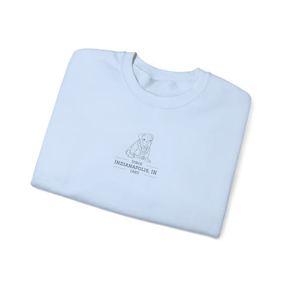 "butler dressed bulldog" Crewneck Sweatshirt