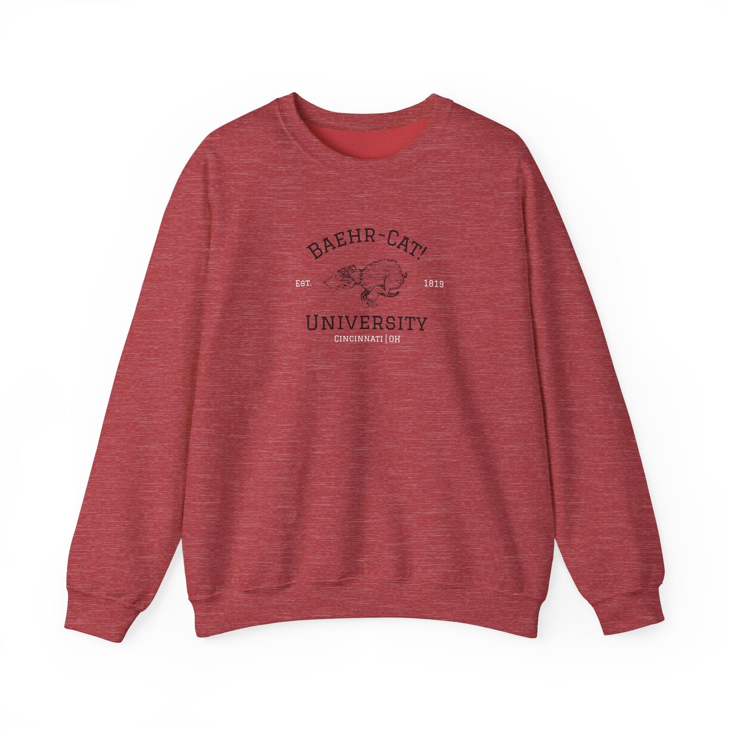Baehr-Cat! University - Crewneck