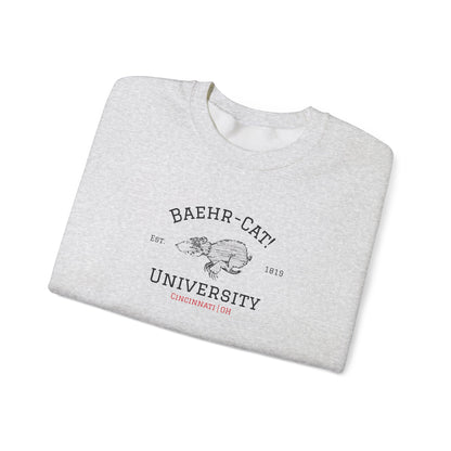 Baehr-Cat! University - Crewneck