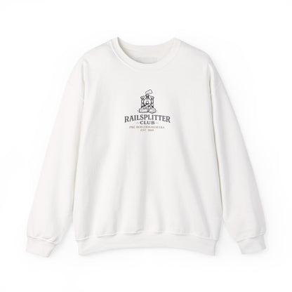 "railsplitter club" Crewneck Sweatshirt