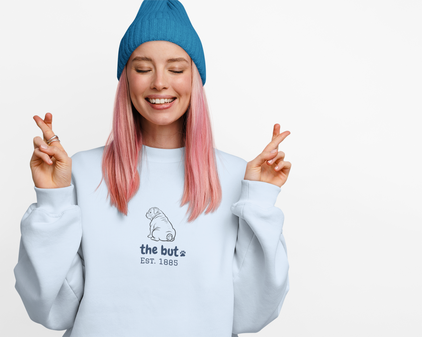 "the but" Crewneck Sweatshirt