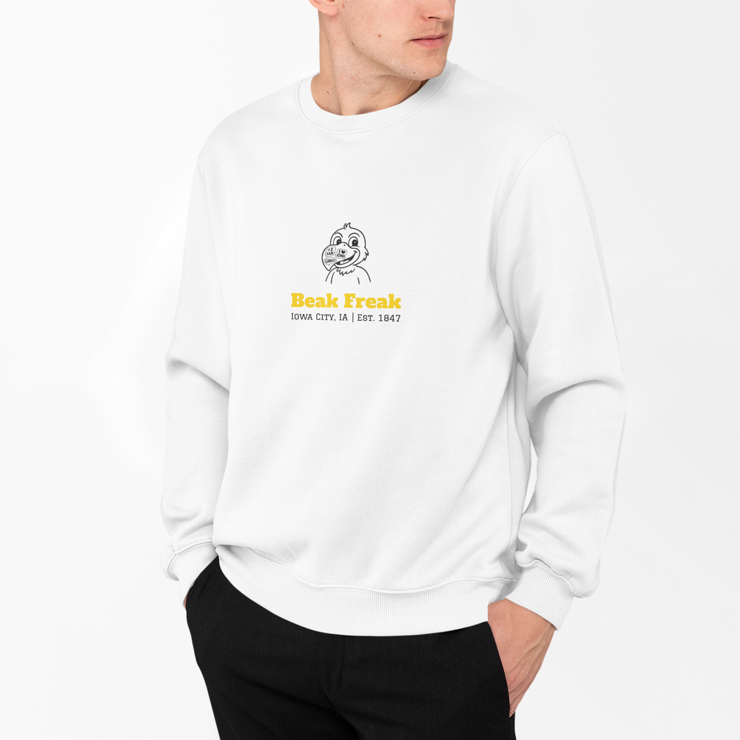 "beak freak" Crewneck Sweatshirt