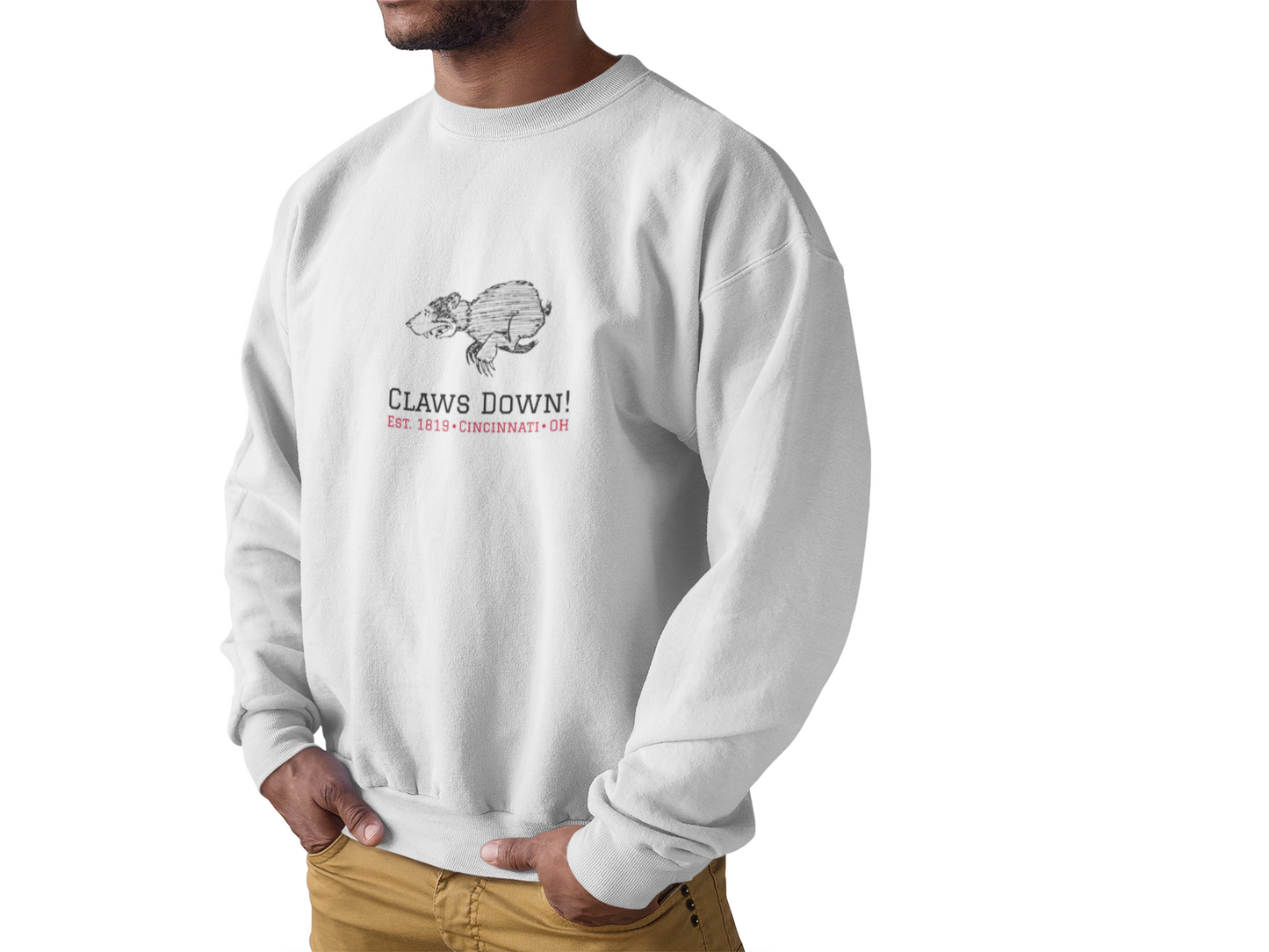 Claws Down Sketch - Crewneck