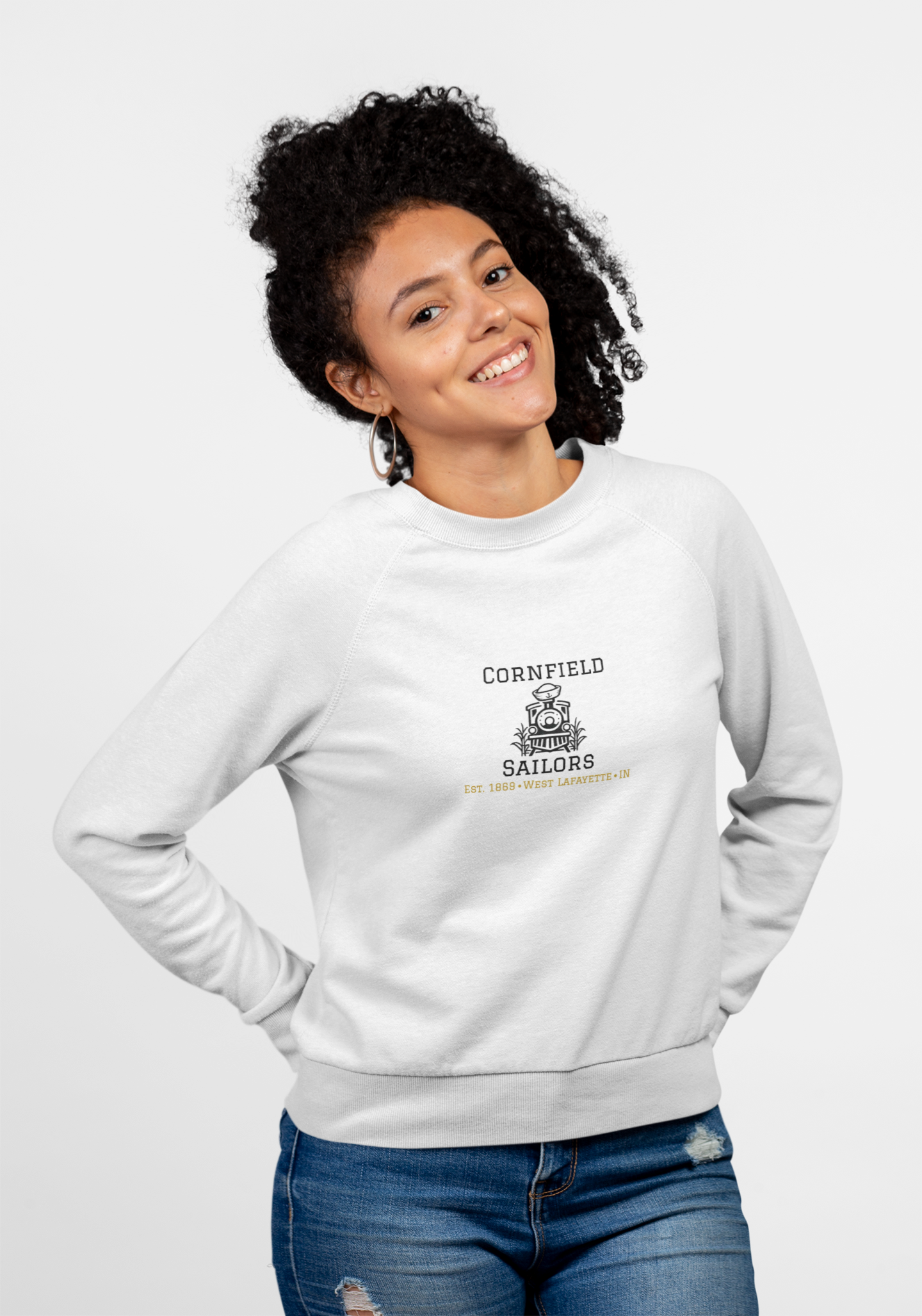"cornfield sailors" Crewneck Sweatshirt