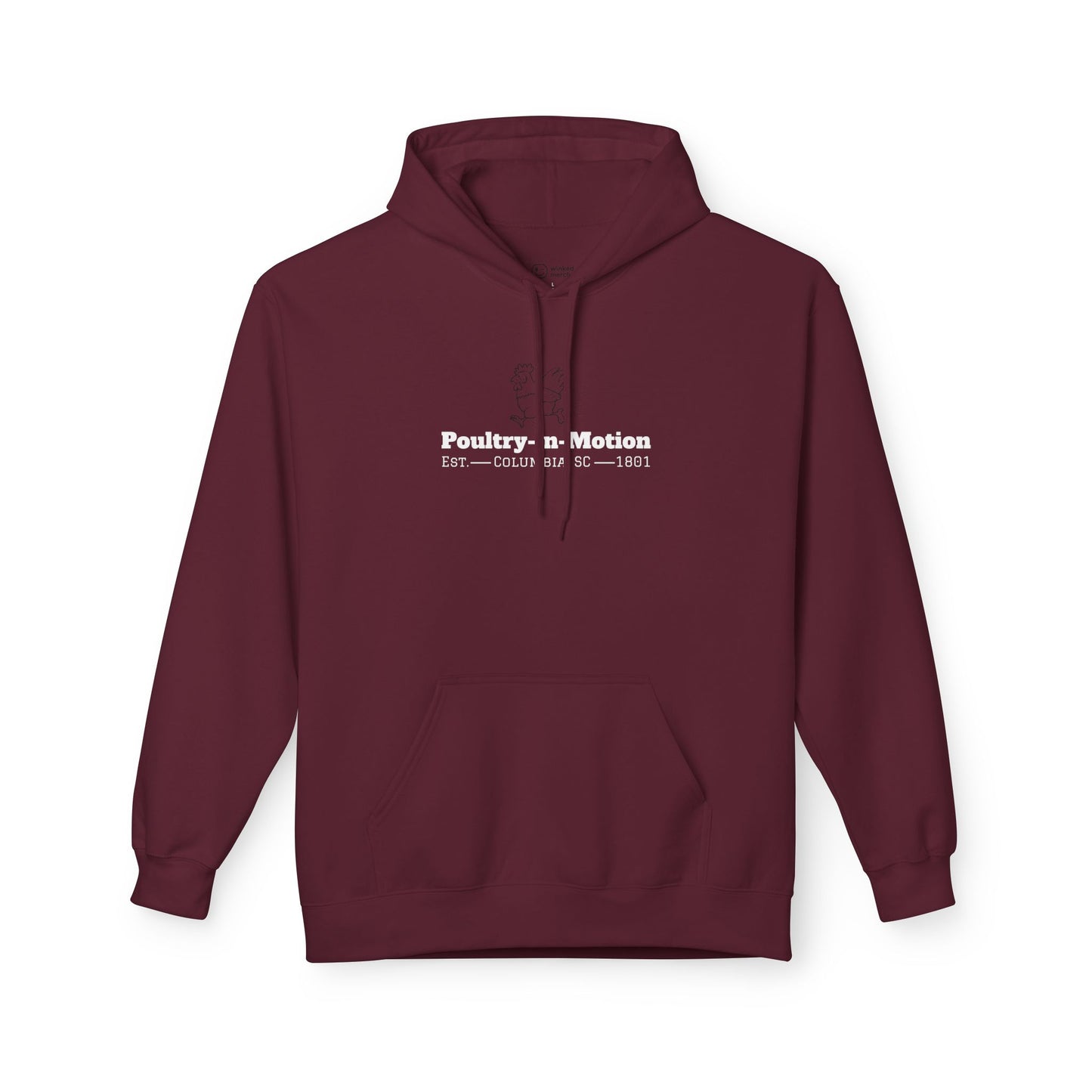 "poultry-in-motion" Hoodie Sweatshirt