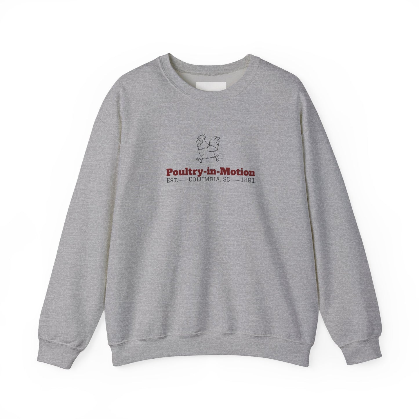 "poultry-in-motion" Crewneck Sweatshirt