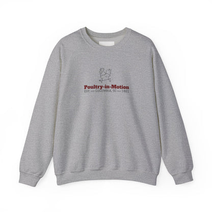 "poultry-in-motion" Crewneck Sweatshirt