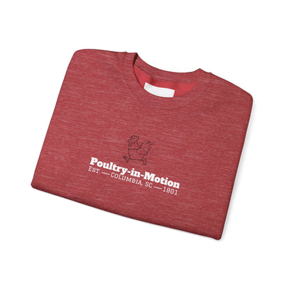 "poultry-in-motion" Crewneck Sweatshirt