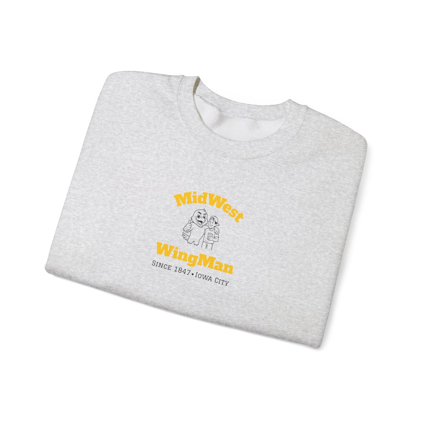 "midwest wingman" Crewneck Sweatshirt