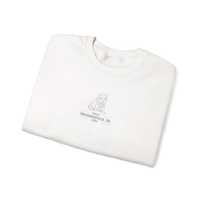 "butler dressed bulldog" Crewneck Sweatshirt