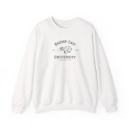 Baehr-Cat! University - Crewneck