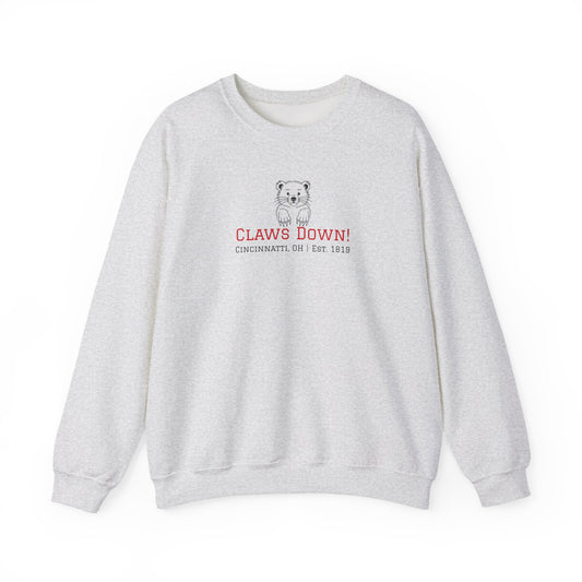 Claws Down! Cartoon - Crewneck