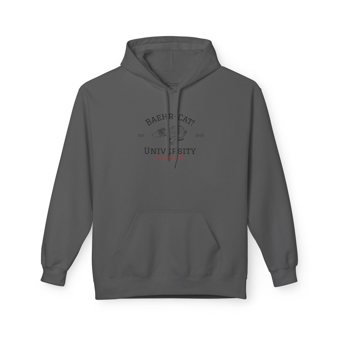 Baehr-Cat! University - Hoodie