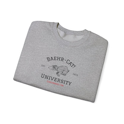 Baehr-Cat! University - Crewneck