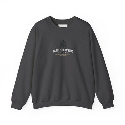 "railsplitter club" Crewneck Sweatshirt