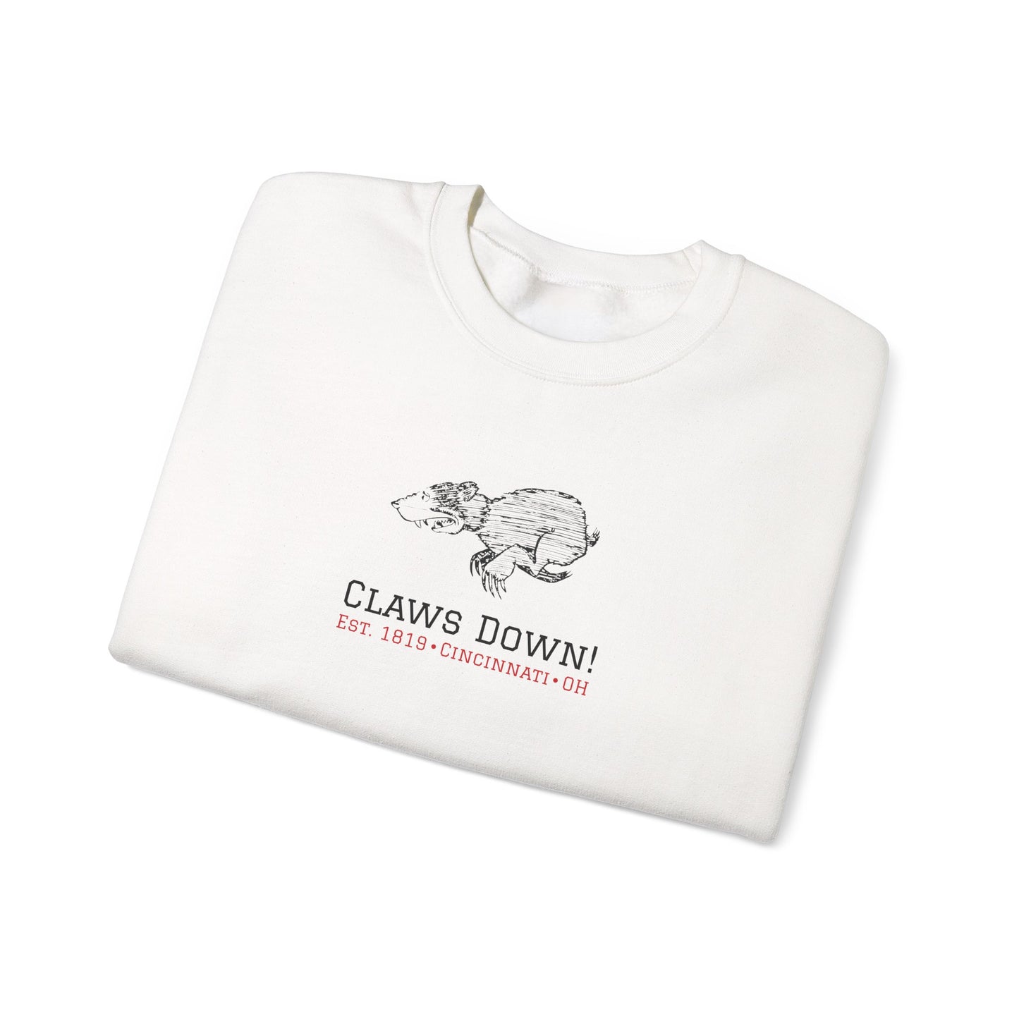 Claws Down Sketch - Crewneck