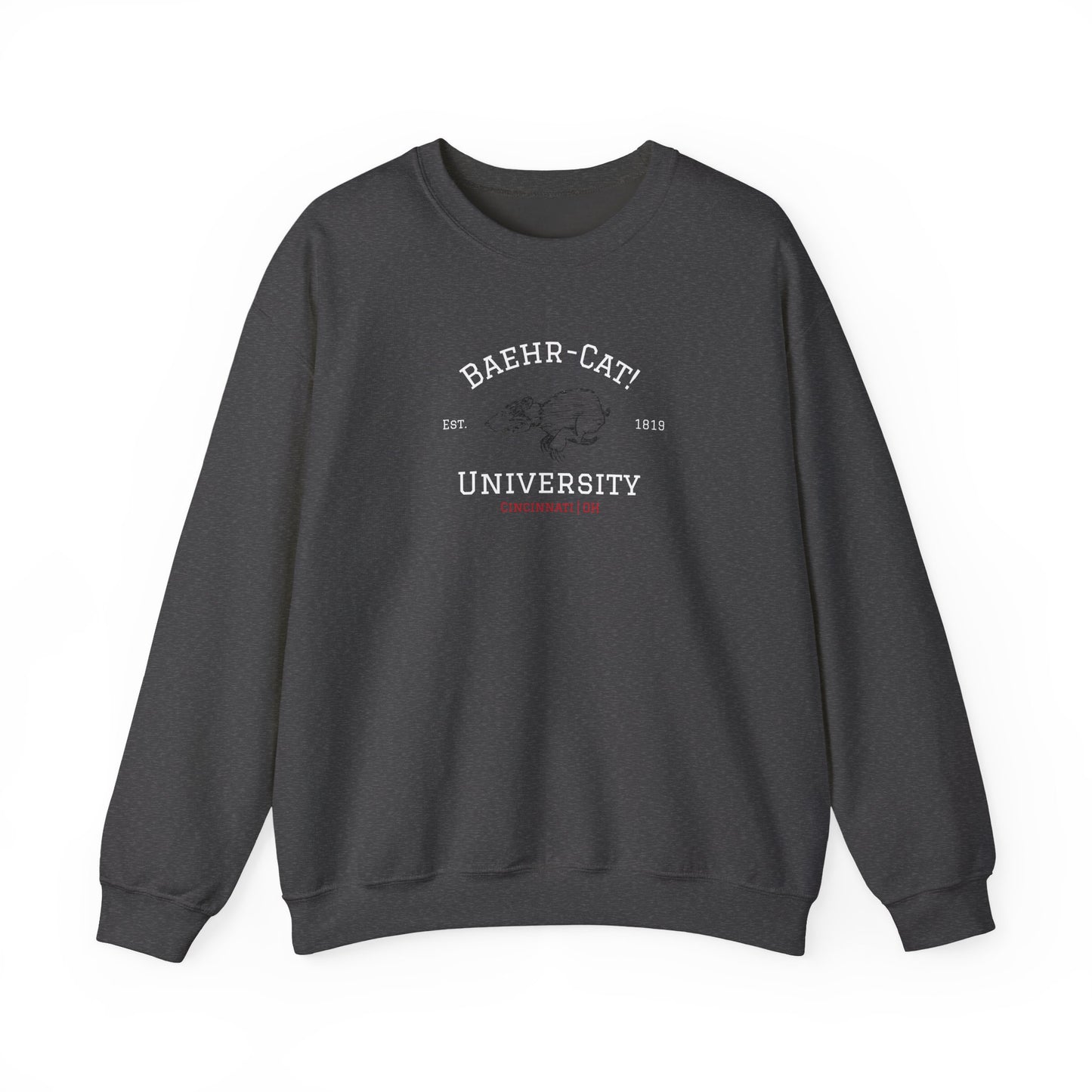 Baehr-Cat! University - Crewneck