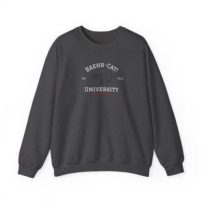 Baehr-Cat! University - Crewneck