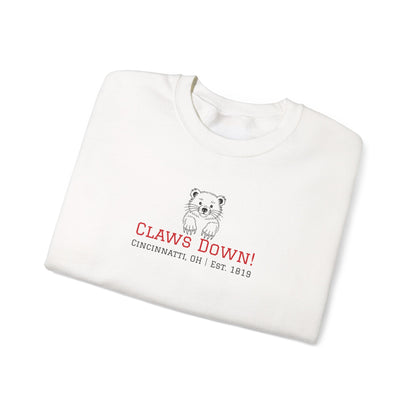 Claws Down! Cartoon - Crewneck